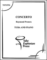 CONCERTO FOR TUBA AND PIANO P.O.D. cover
